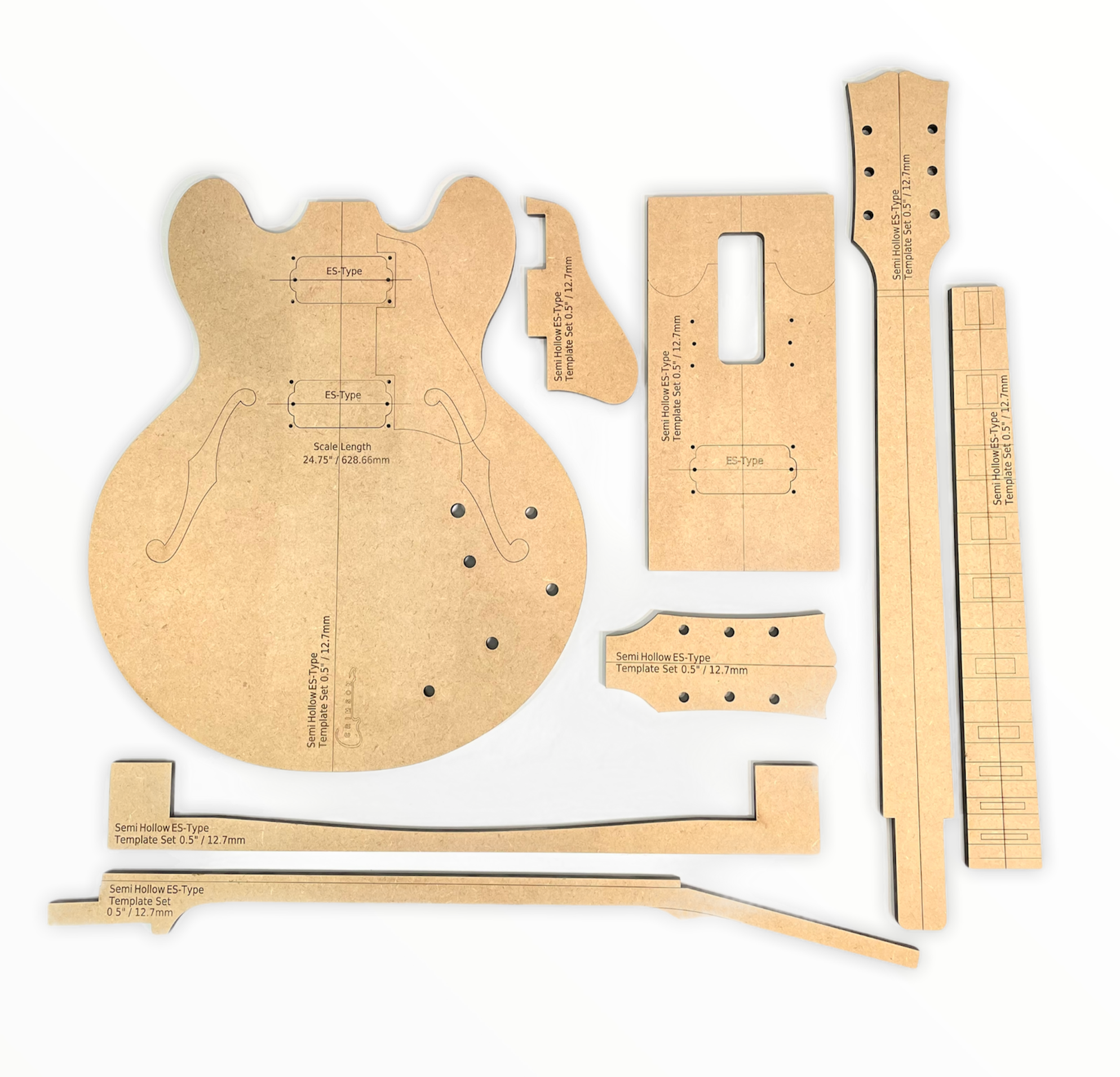 Guitar routing template -  Canada