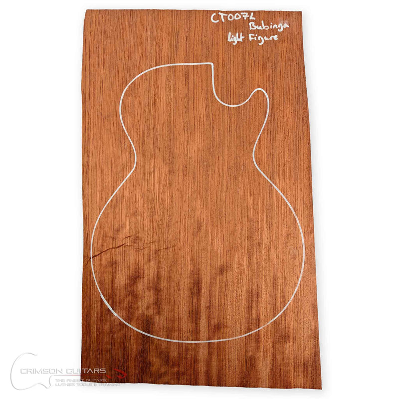 Carve Top - Light Figure Bubinga - 1 Piece - 22.8mm