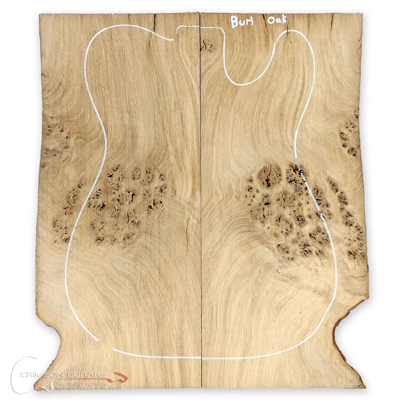 Drop Top - Burl Oak - 2 Piece - 5.7mm