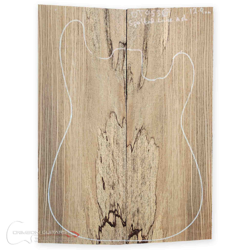 Drop Top - Spalted Lake Ash - 2 Piece - 12.9mm