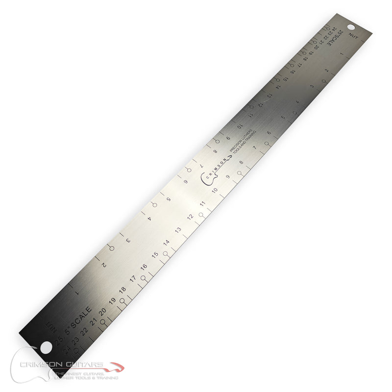 Fret Spacing Ruler - 4 Scale Lengths in 1