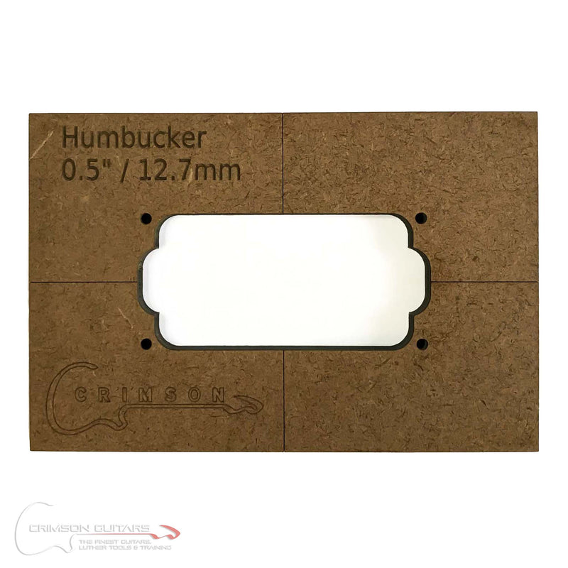 Template - Humbucker Pick-Up Cavity 0.5" / 12.7mm