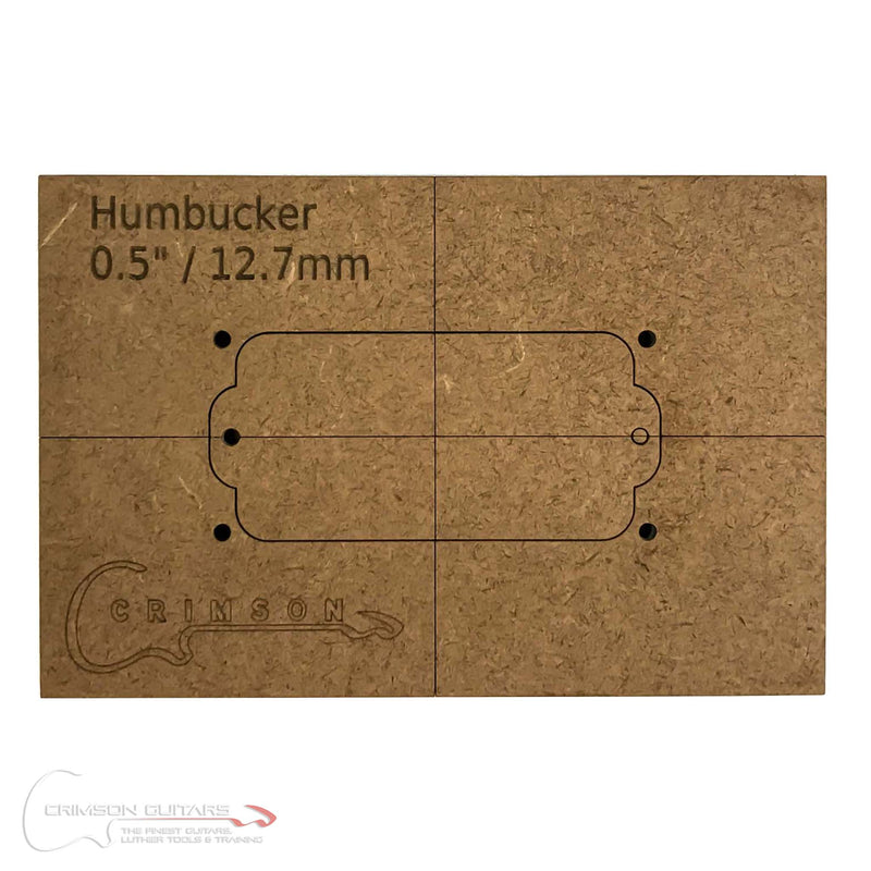 Template - Humbucker Pick-Up Cavity 0.5" / 12.7mm
