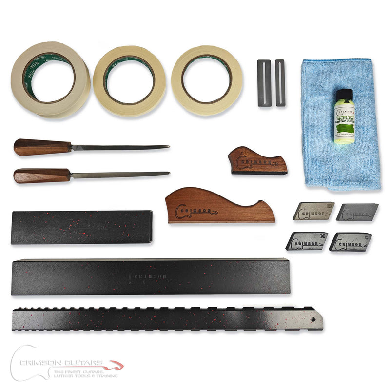 Ultimate Fret Level, Crown and Polish Tool Kit