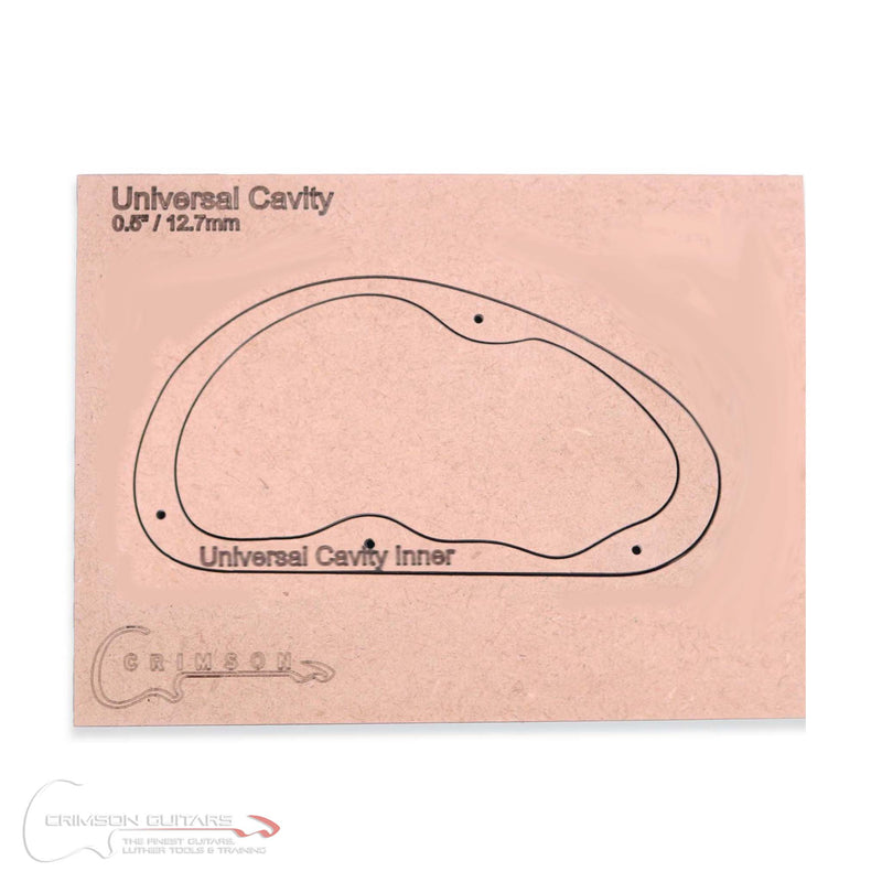 Template - Universal Cavity 0.5" / 12.7mm