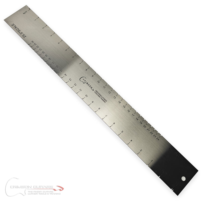 Fret Slot Marking Ruler (25.5" Fender/25" PRS)