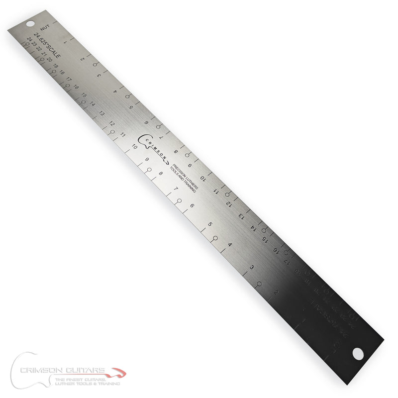 Fret Spacing Ruler - 4 Scale Lengths in 1