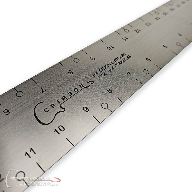 Fret Spacing Ruler - 4 Scale Lengths in 1