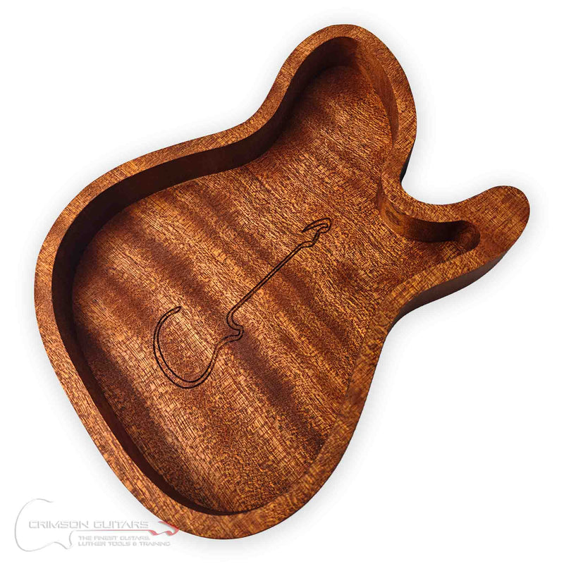 Custom Guitar Shaped Small Parts Organisation Tray