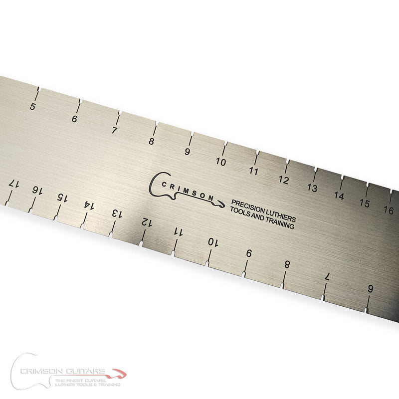 Fret Slot Marking Ruler (25.5" Fender/25" PRS)