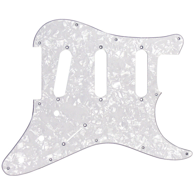 Guitar Tech Scratchplate ~ S-style ~ White Pearloid