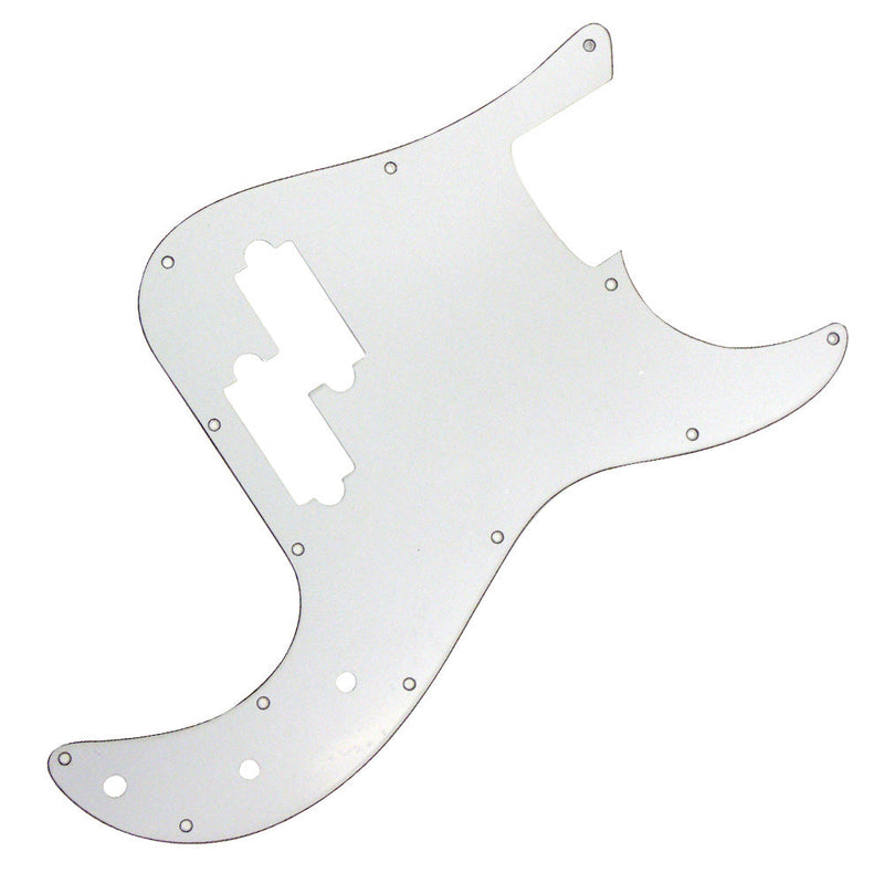 Guitar Tech Scratchplate ~ P-style Bass ~ White