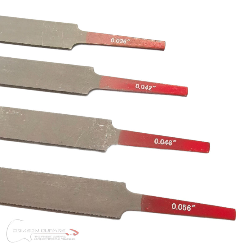 Hosco Nut Slotting File - Set of 10