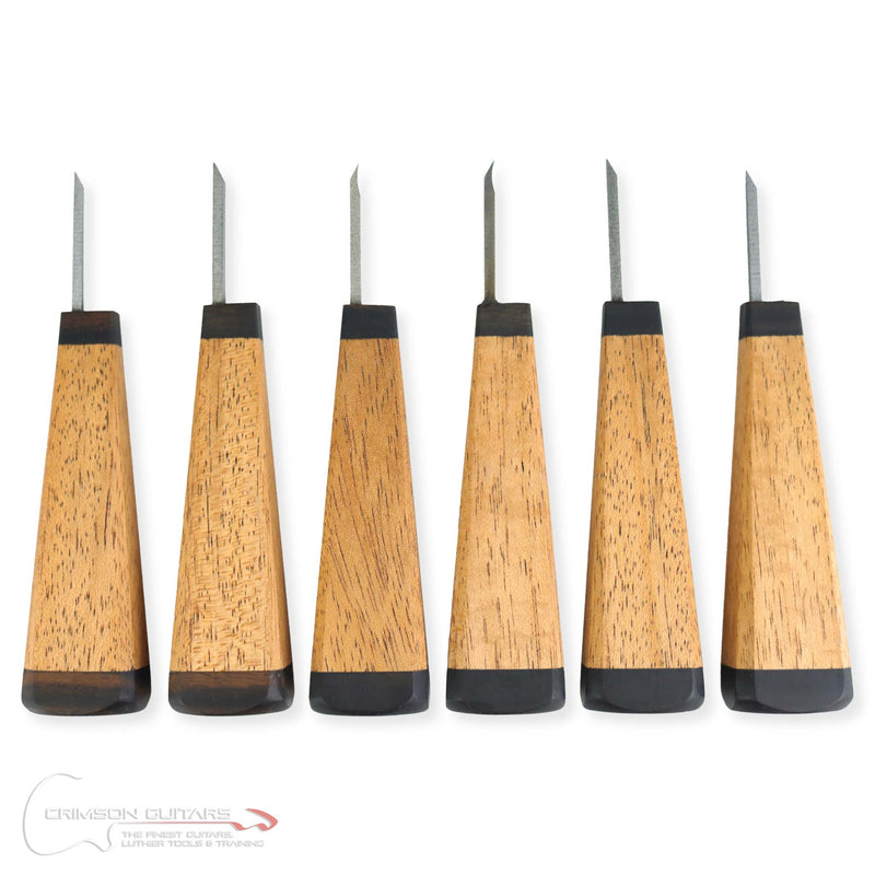 Micro Chisel & Graver Set for Inlay and Fine Carving - PRE ORDER