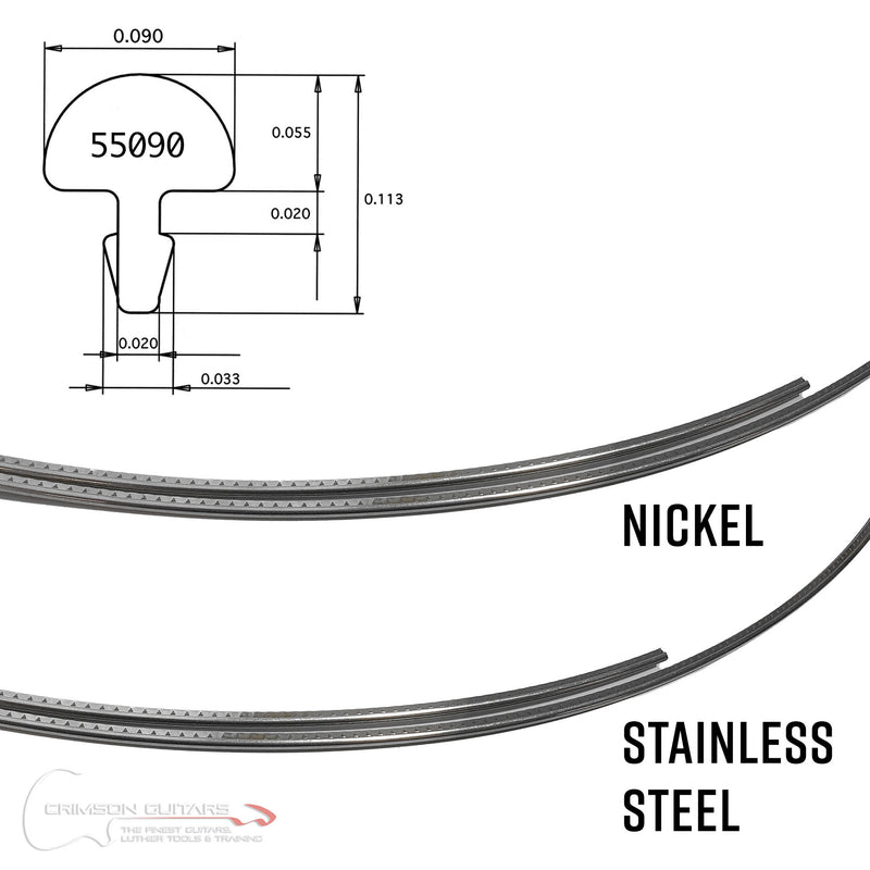 Fret Wire - Jescar 55090 (Medium Jumbo)