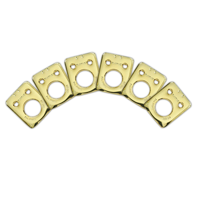 GraphTech Ratio Plate For Fender Style 2 Pin Hole Gold