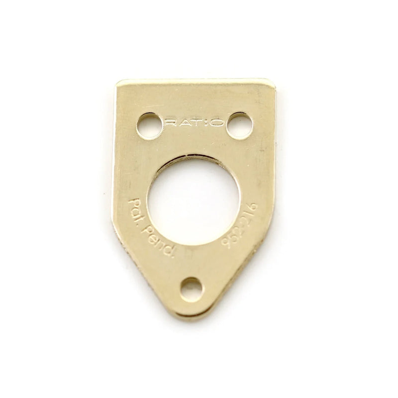 GraphTech Ratio Plate For 90 Degree Screw Hole ~ Gold (1pc)