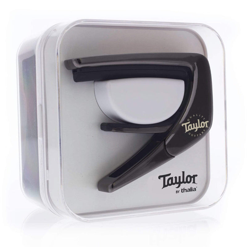 Taylor® by Thalia Black Chrome Capo ~ 600 Series Wings Fingerboard Marker Inlay