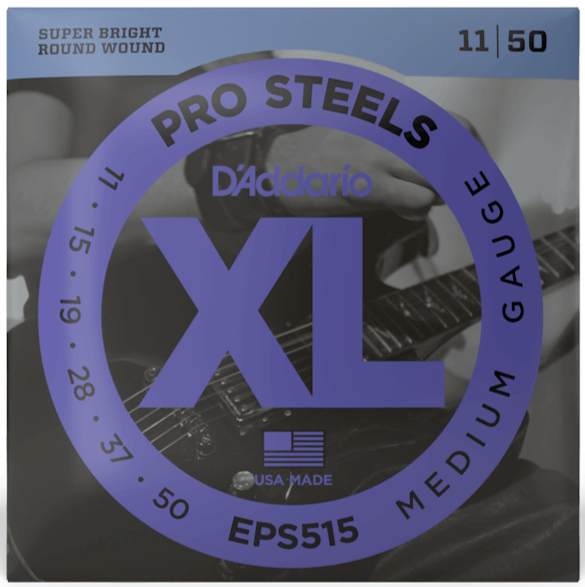 D'Addario Pro Steel Strings 11-50 Gauge